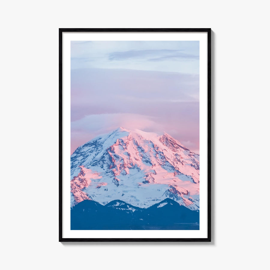 Washington (State) colorful photo poster of Washington, USA – vertical wall art, unframed print shown in interior mockup