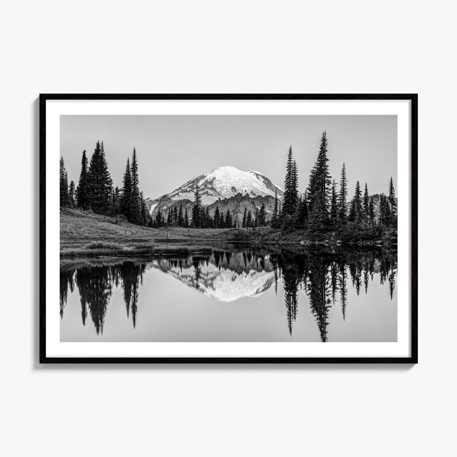 Washington (State) Photo No 1 Poster, framed poster mockup, white border