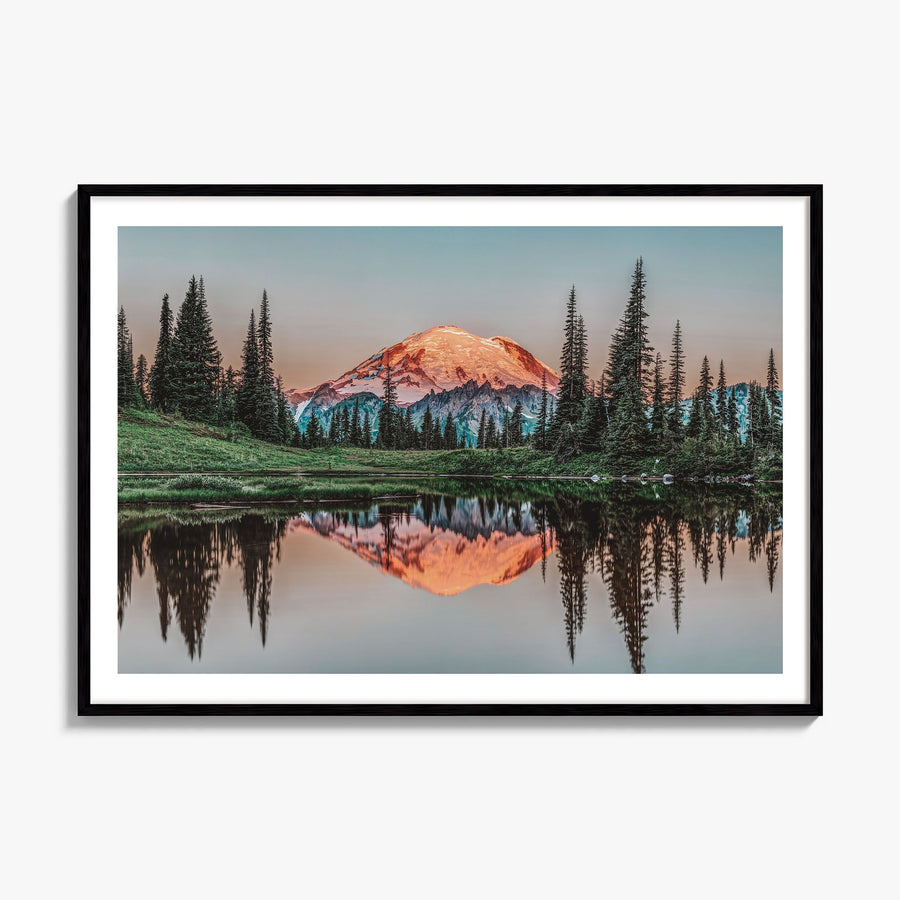 Washington (State) Photo No 2 Poster, framed poster mockup, white border