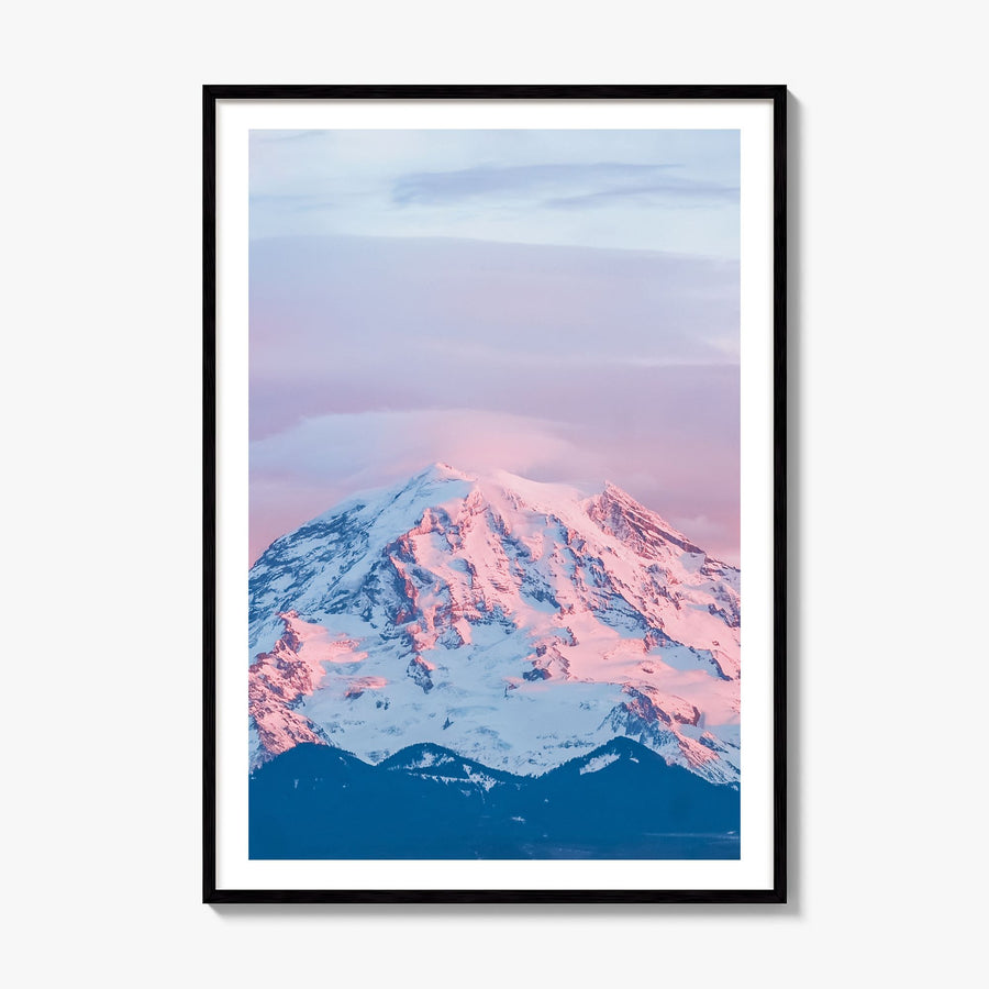 Washington (State) Photo Poster, framed poster mockup, white border