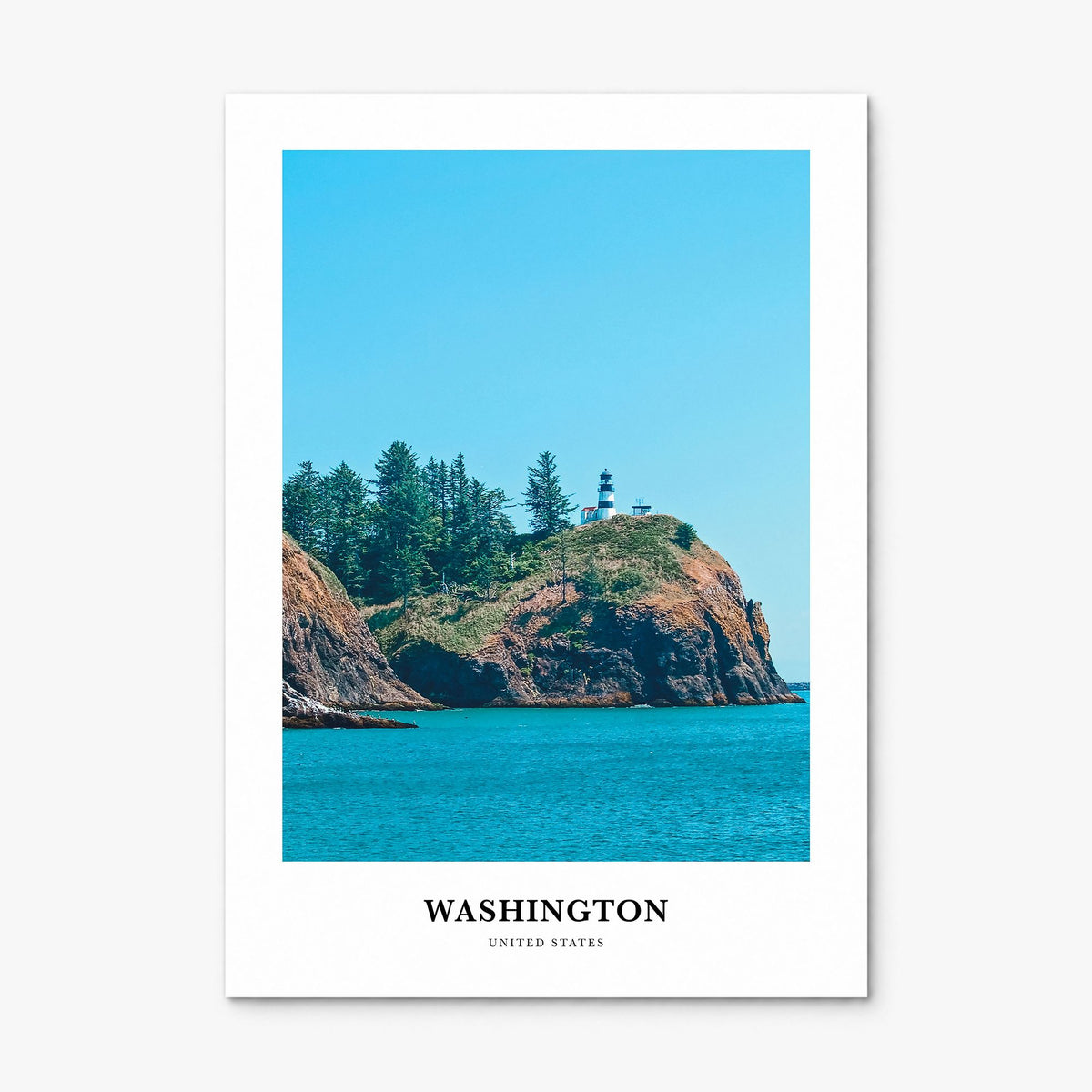 Washington (State) Classic Poster, print only (unframed)