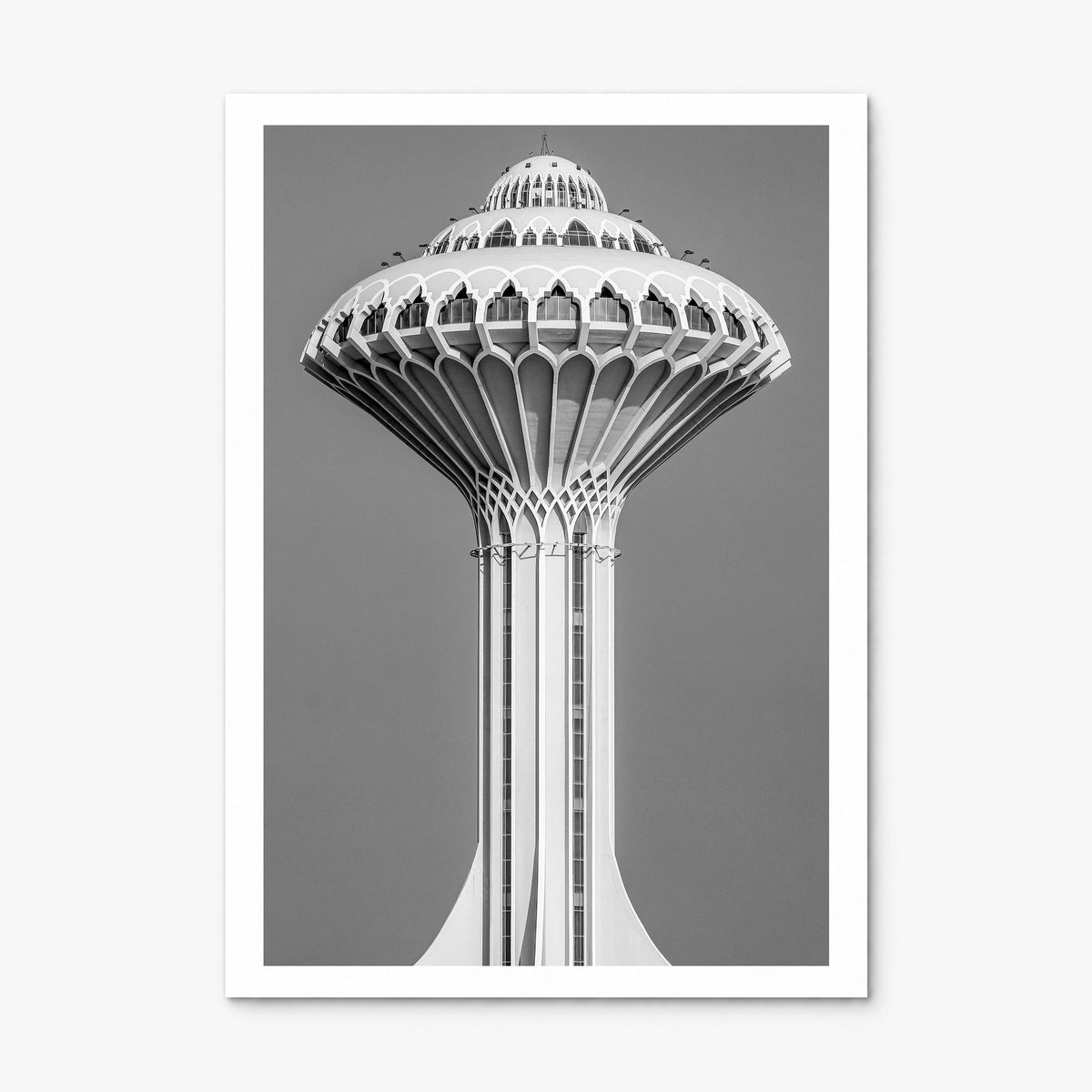 Water Tower Photo No 1 Poster, print only (unframed), white border