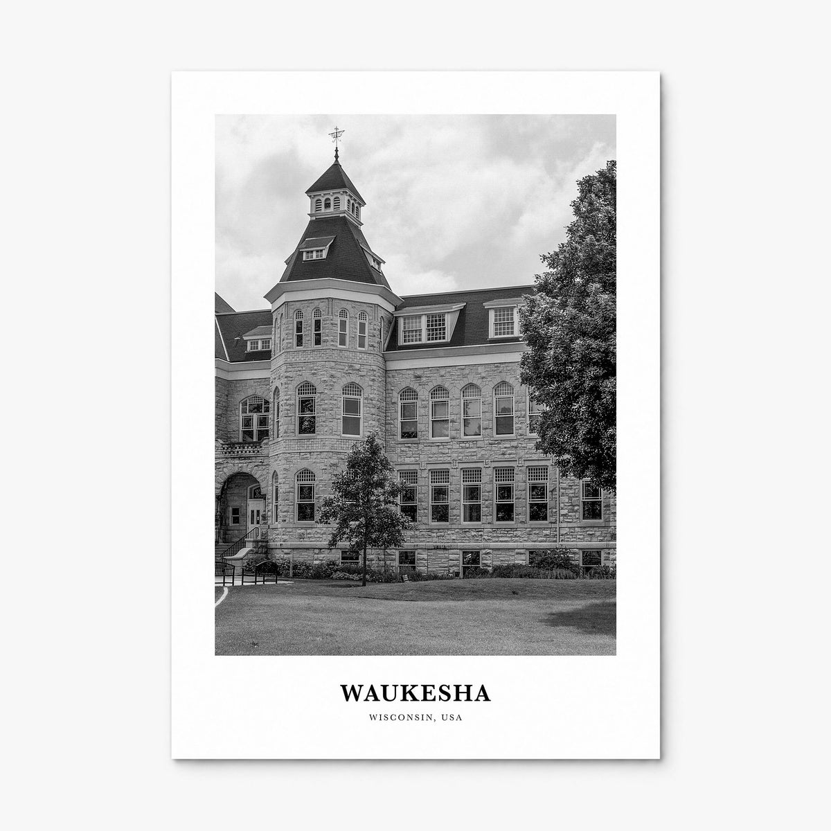 Waukesha Classic Poster, print only (unframed)