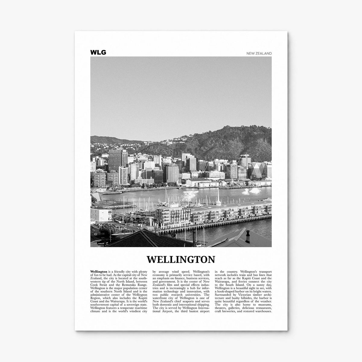 Wellington Newspaper No 2 Poster, print only (unframed)