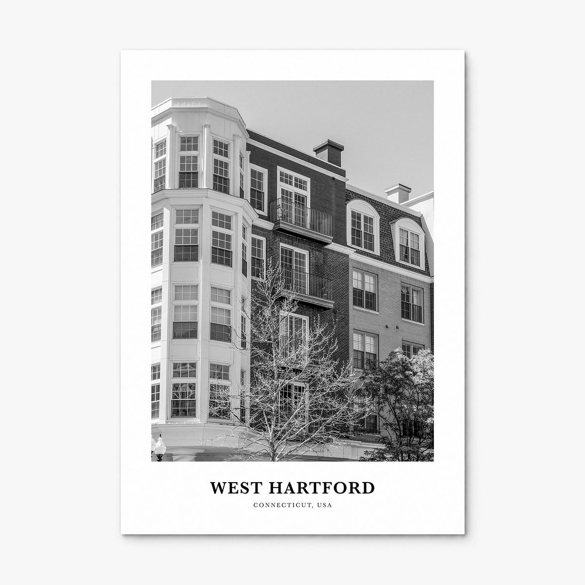 West Hartford Classic Poster, print only (unframed)