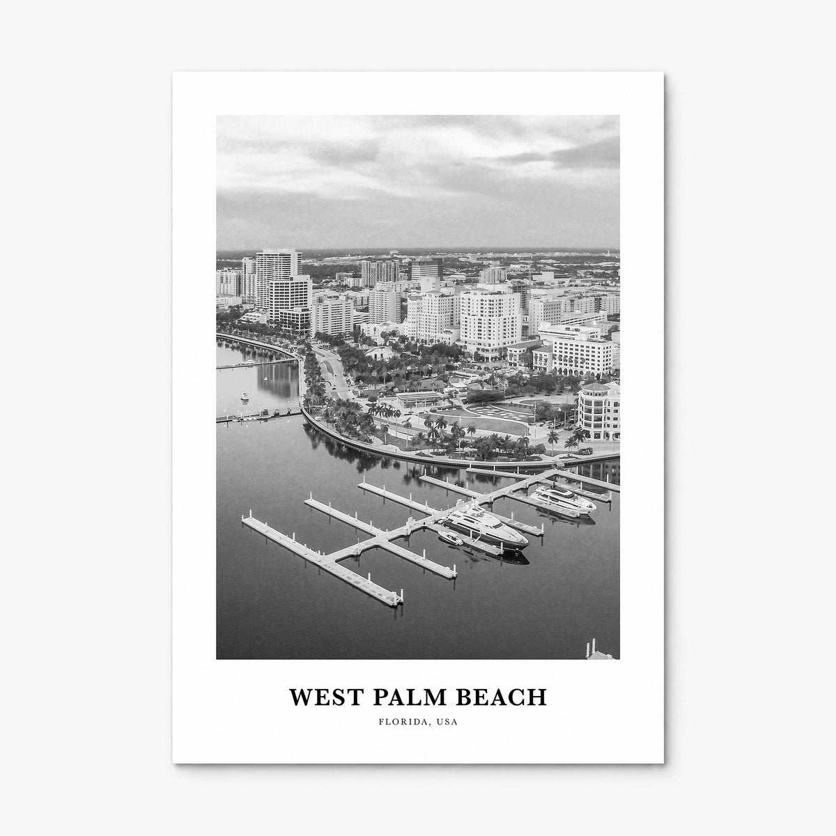 West Palm Beach Classic No 1 Poster, print only (unframed)