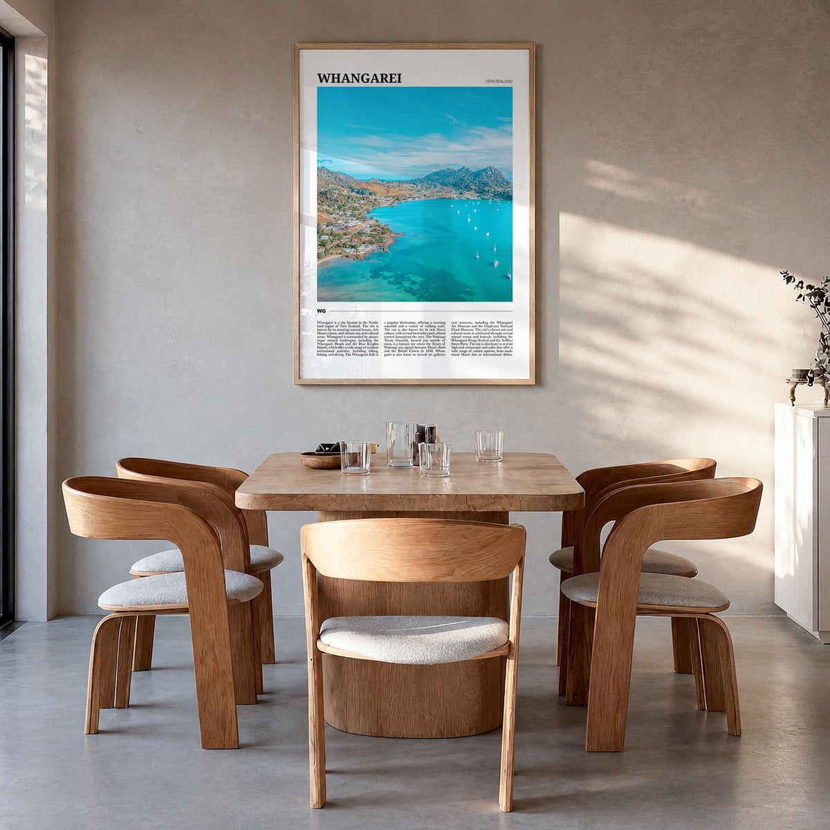 Whangārei Travel Poster