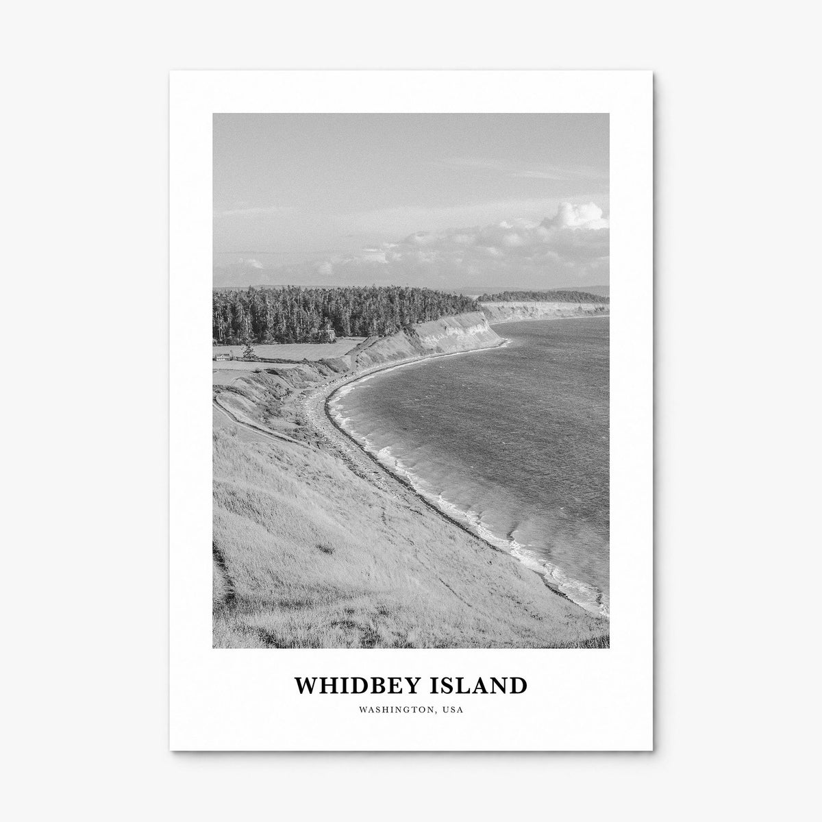 Whidbey Island Classic Poster, print only (unframed)