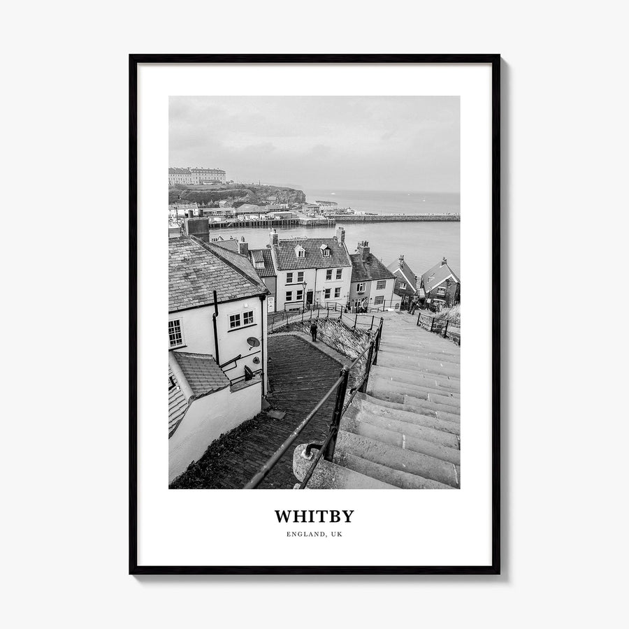 Whitby Classic Poster, framed poster mockup
