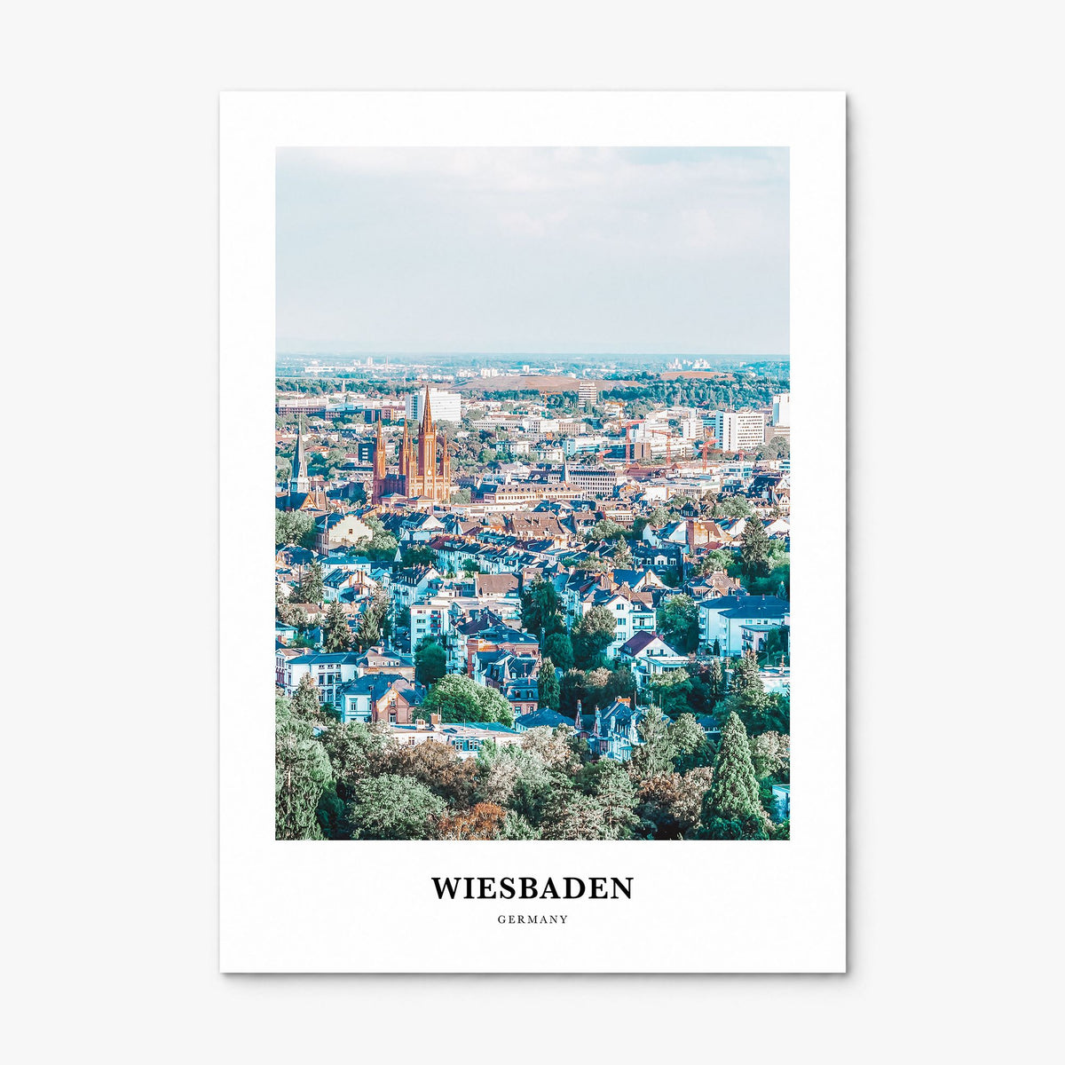 Wiesbaden Classic Poster, print only (unframed)