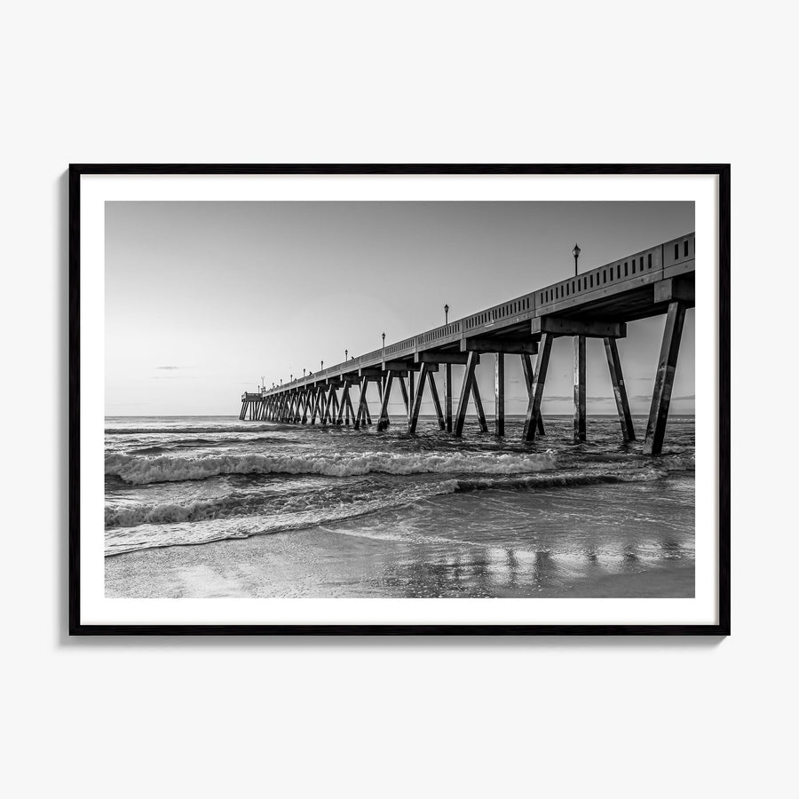 Wilmington, North Carolina Photo Poster, framed poster mockup, white border