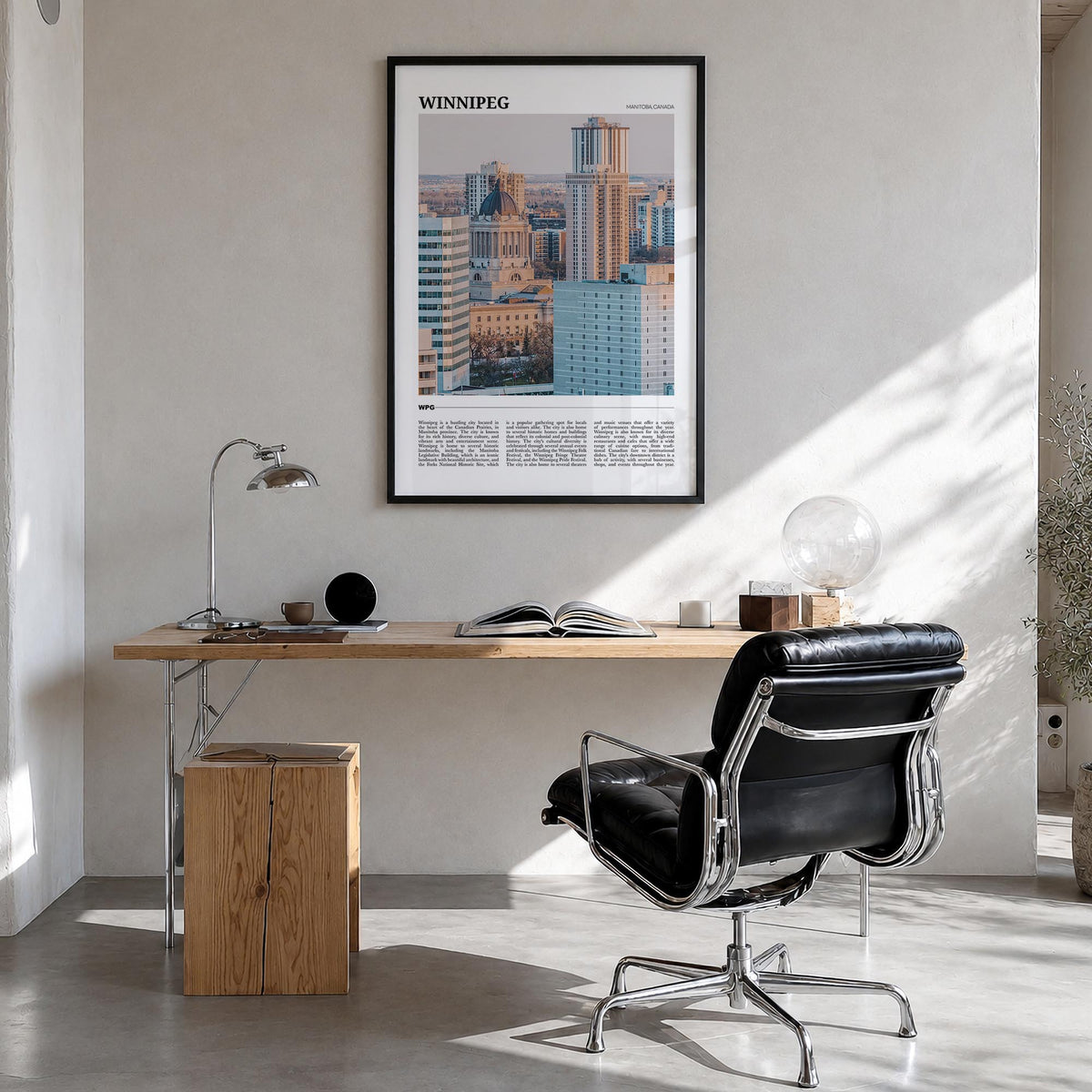 Winnipeg Travel No 2 Poster