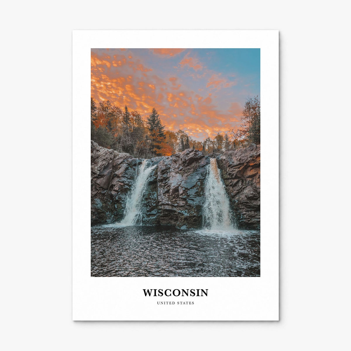 Wisconsin Classic No 2 Poster, print only (unframed)