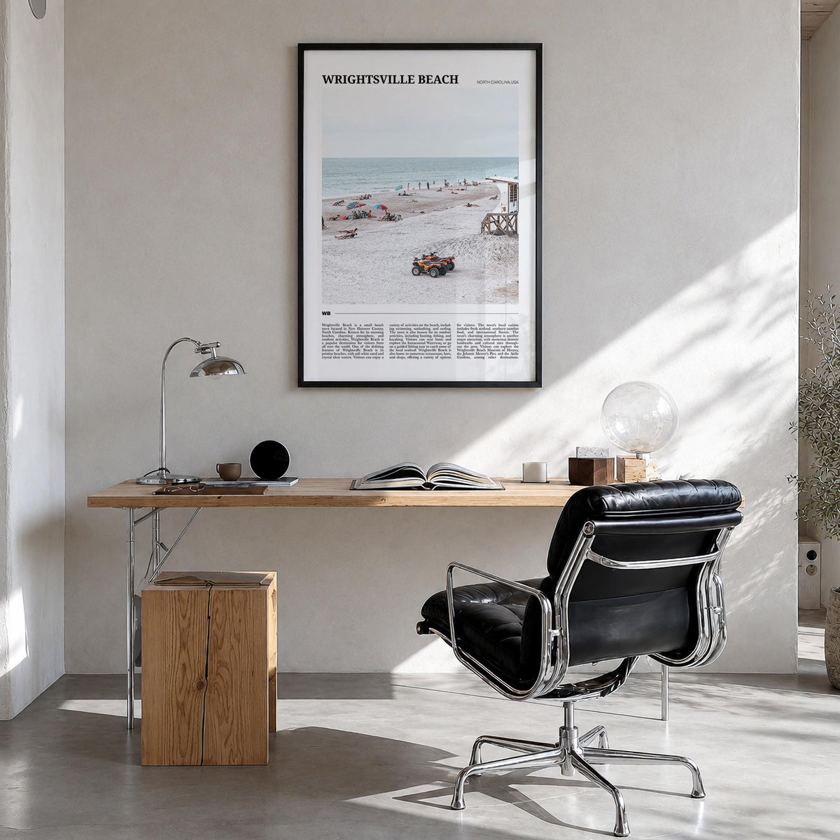 Wrightsville Beach Travel Poster