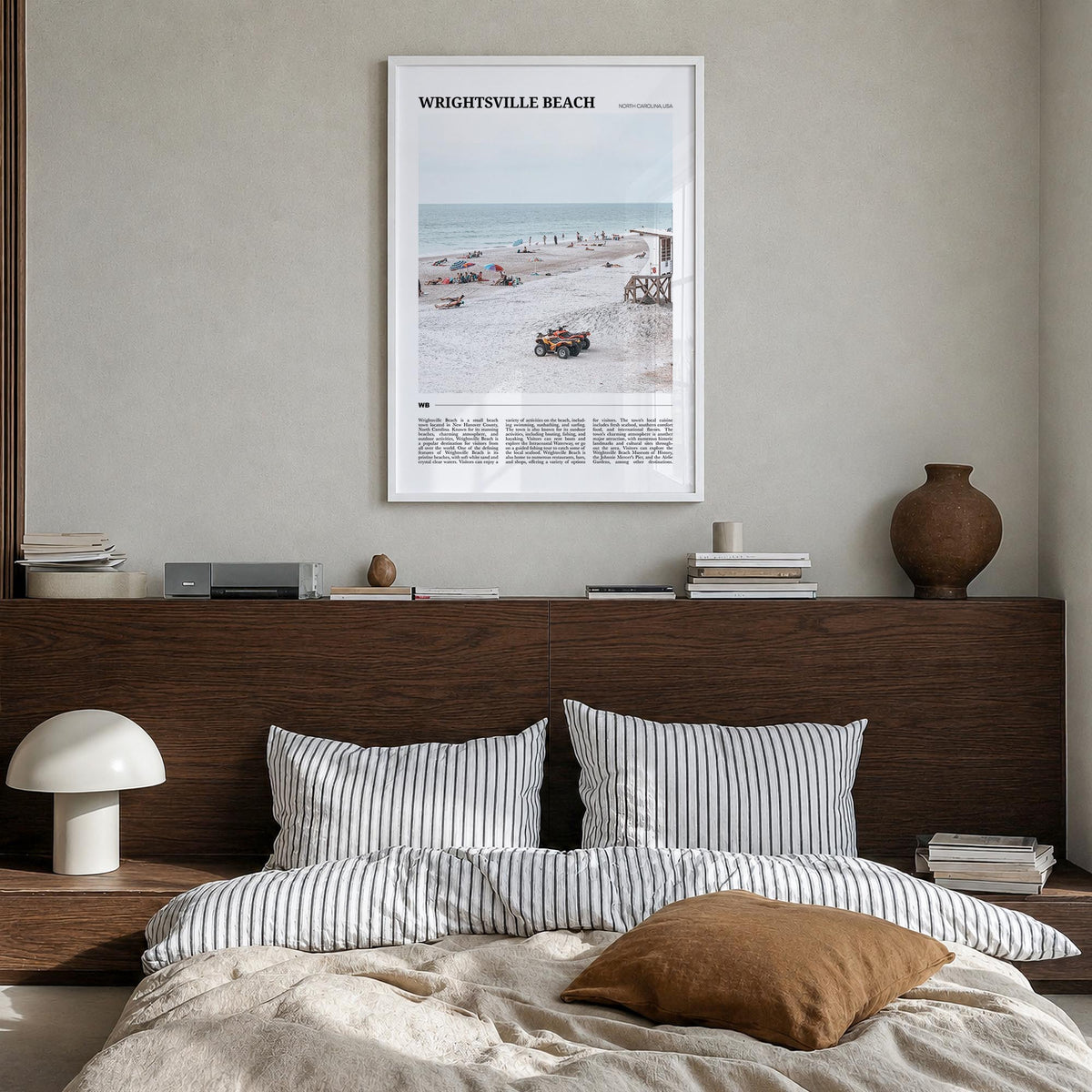 Wrightsville Beach Travel Poster