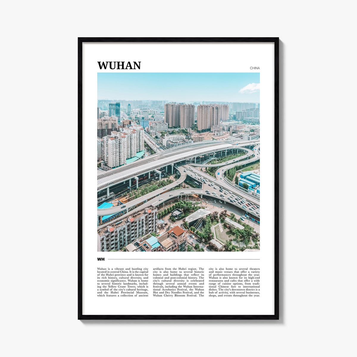 Wuhan Travel Poster