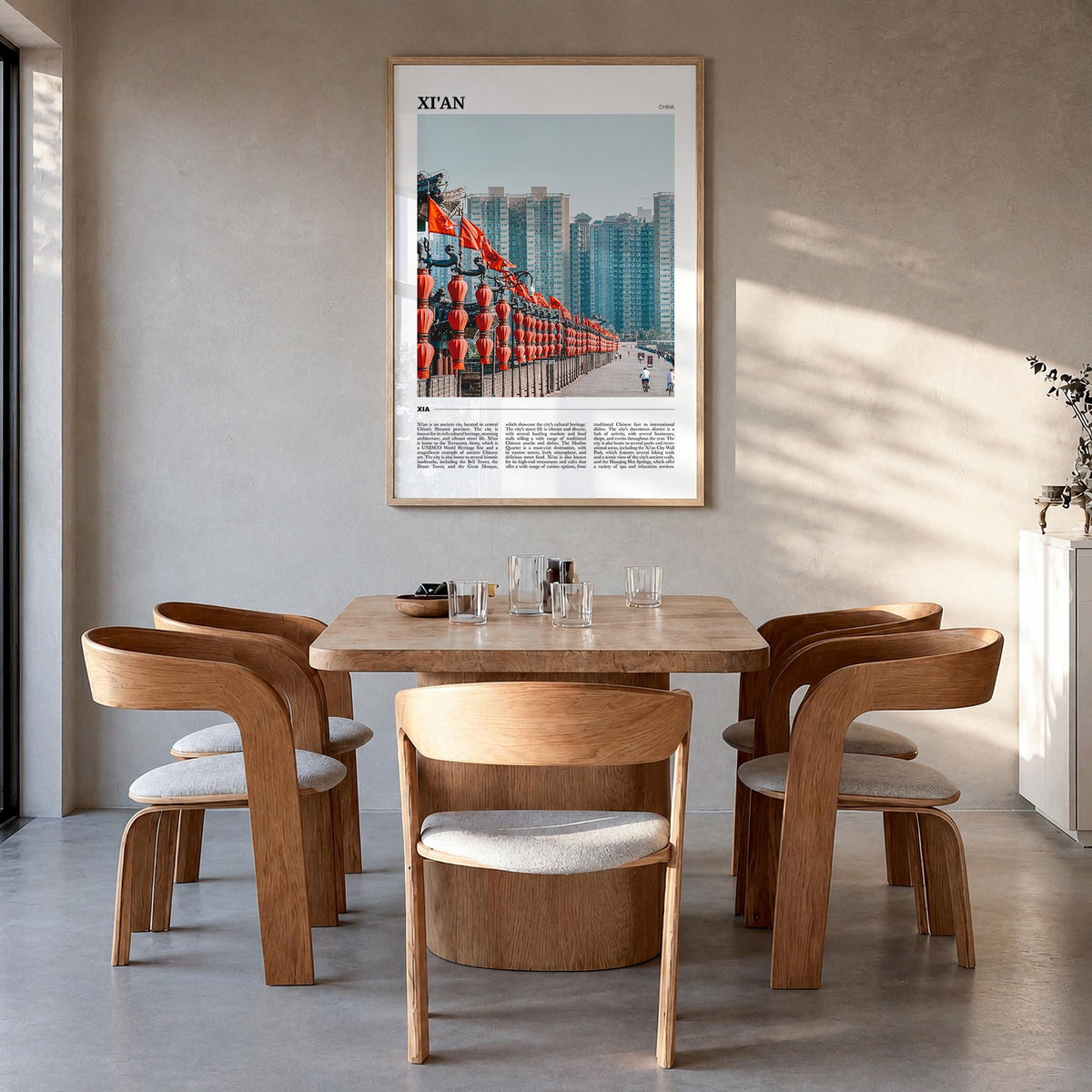 Xi'an Travel Poster