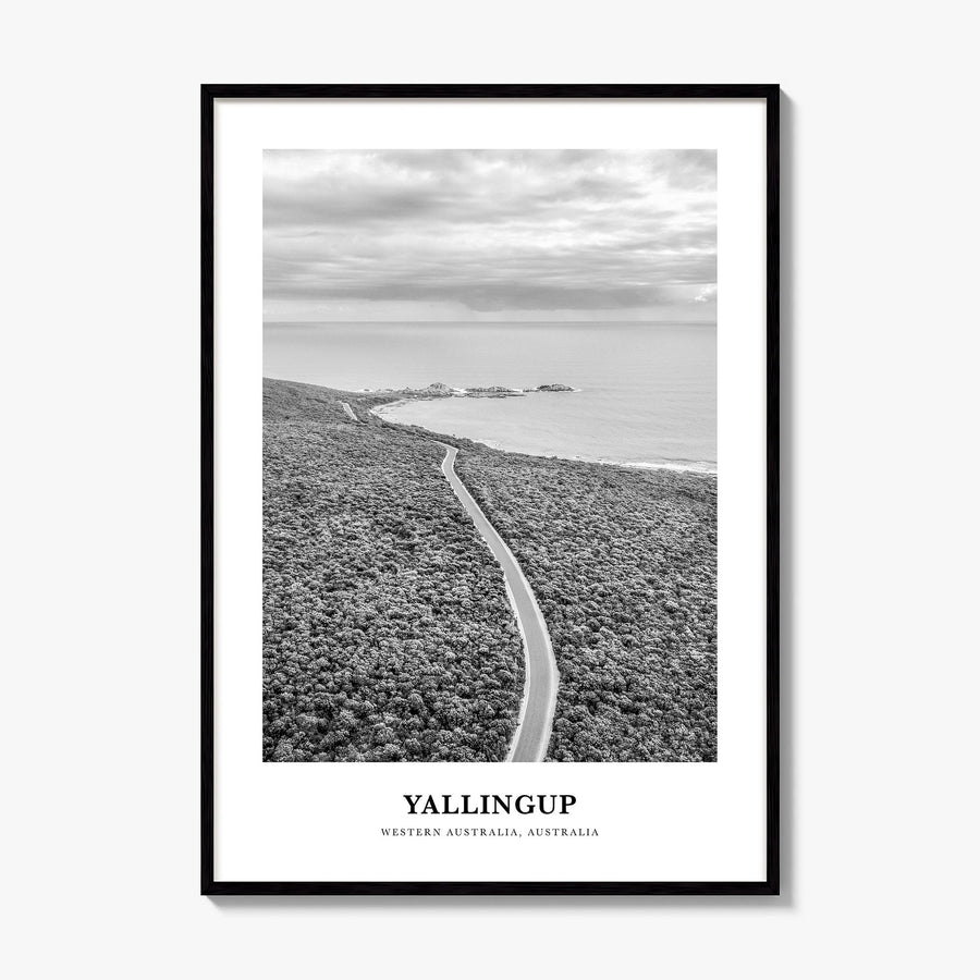 Yallingup Classic Poster, framed poster mockup