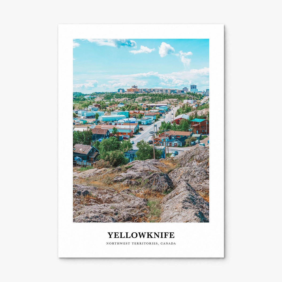 Yellowknife Classic Poster, print only (unframed)