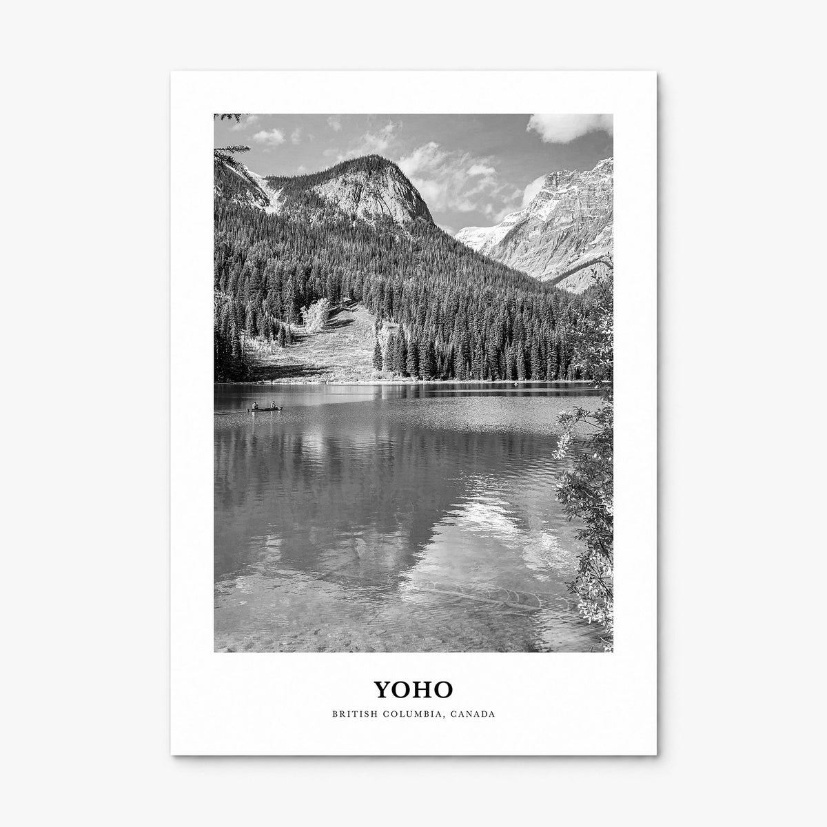 Yoho National Park Classic Poster, print only (unframed)