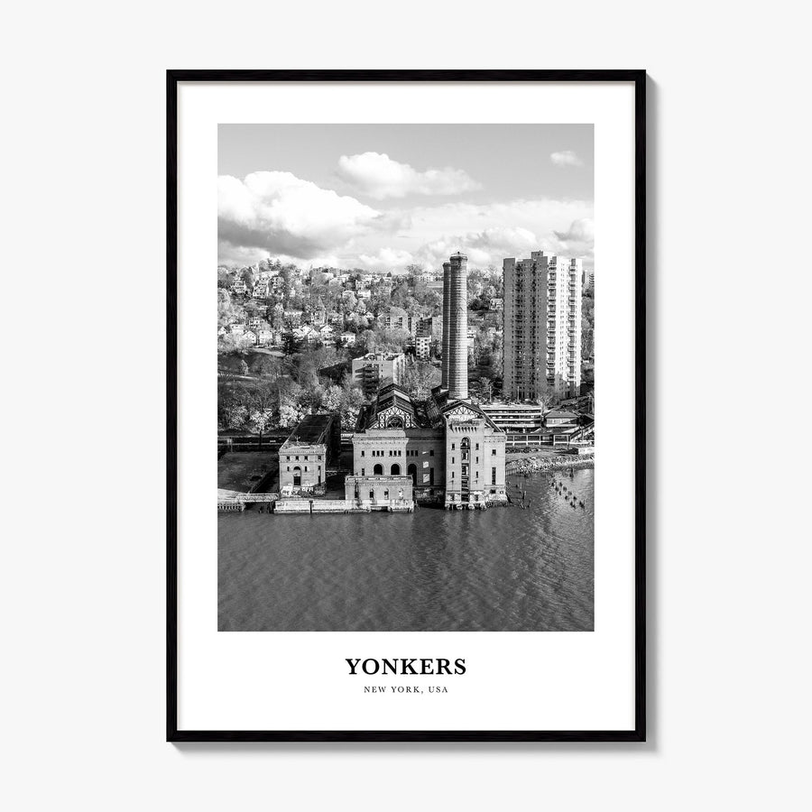 Yonkers Classic Poster, framed poster mockup