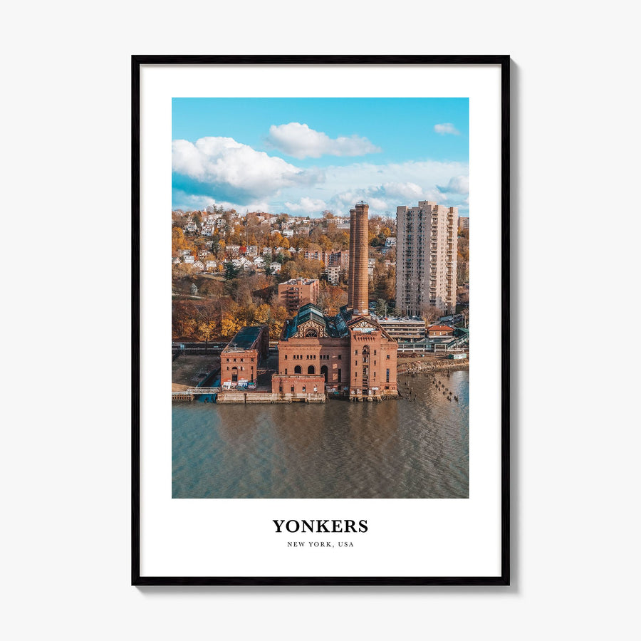 Yonkers Classic Poster, framed poster mockup