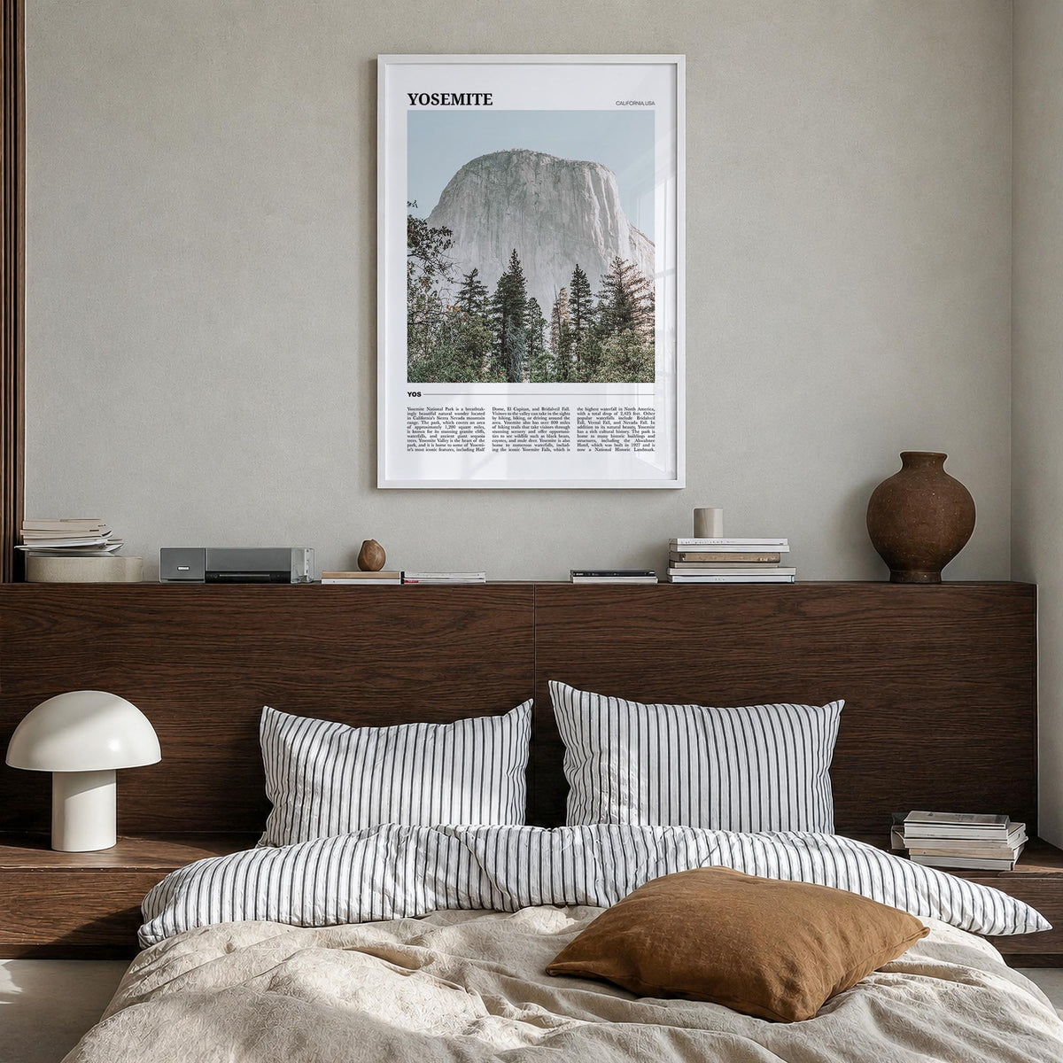 Yosemite National Park Travel Poster