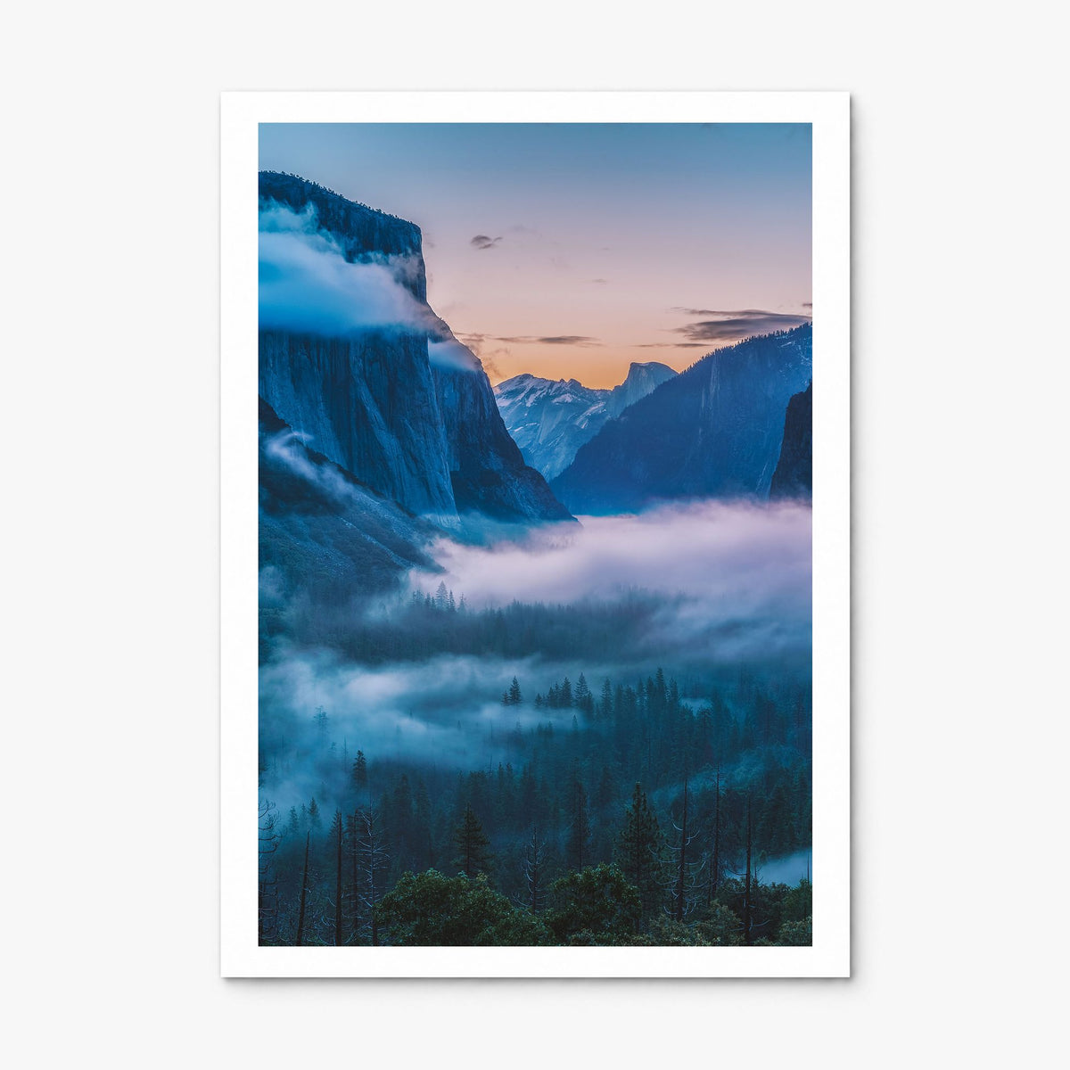 Yosemite National Park Photo No 2 Poster, print only (unframed), white border