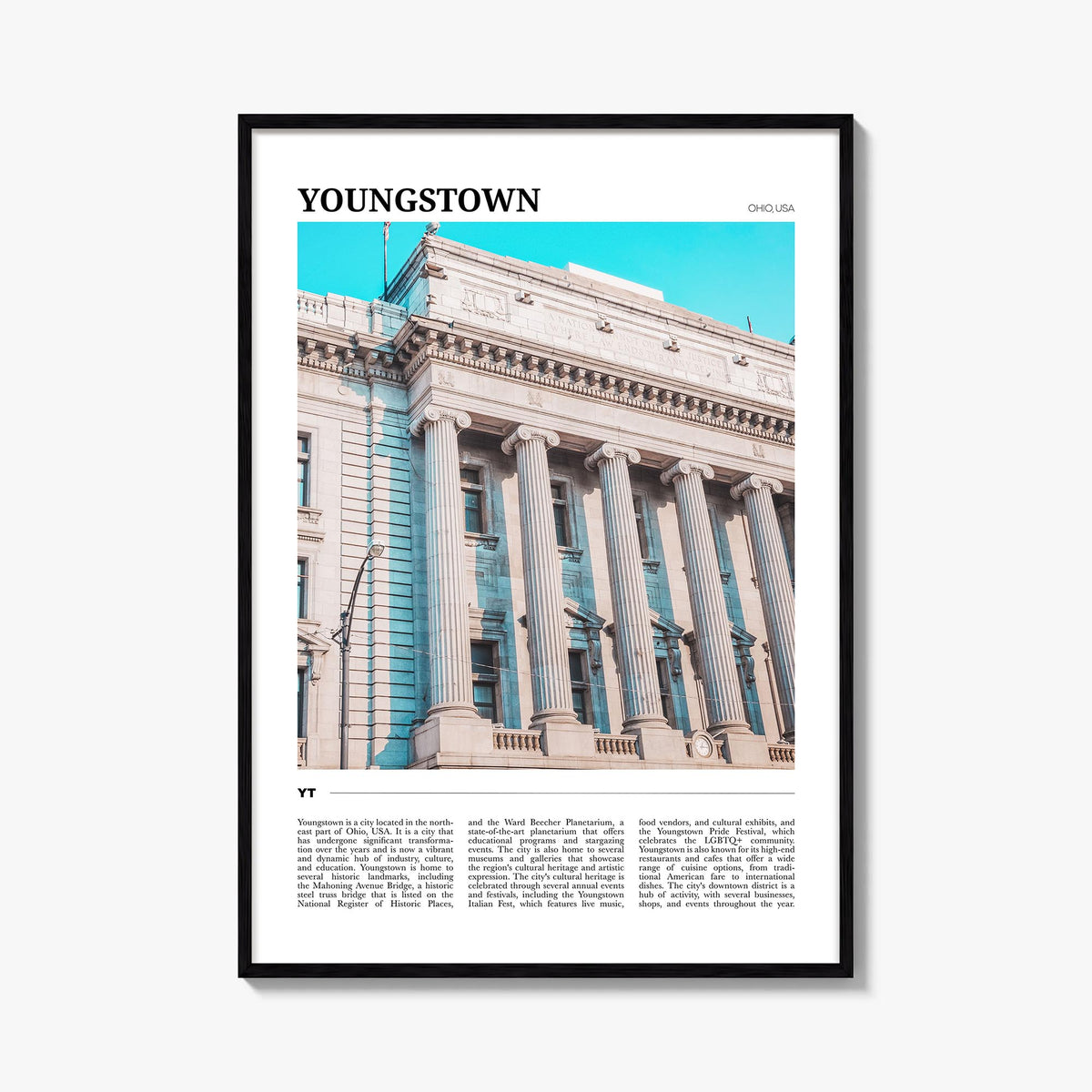 Youngstown Travel Poster