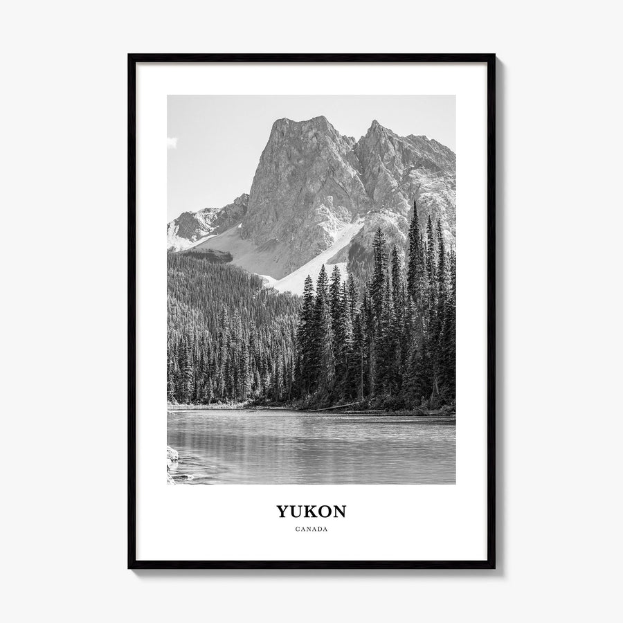 Yukon Classic Poster, framed poster mockup