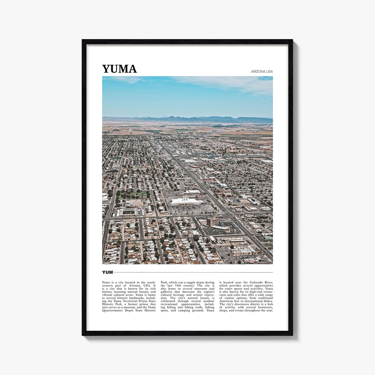 Yuma Travel Poster