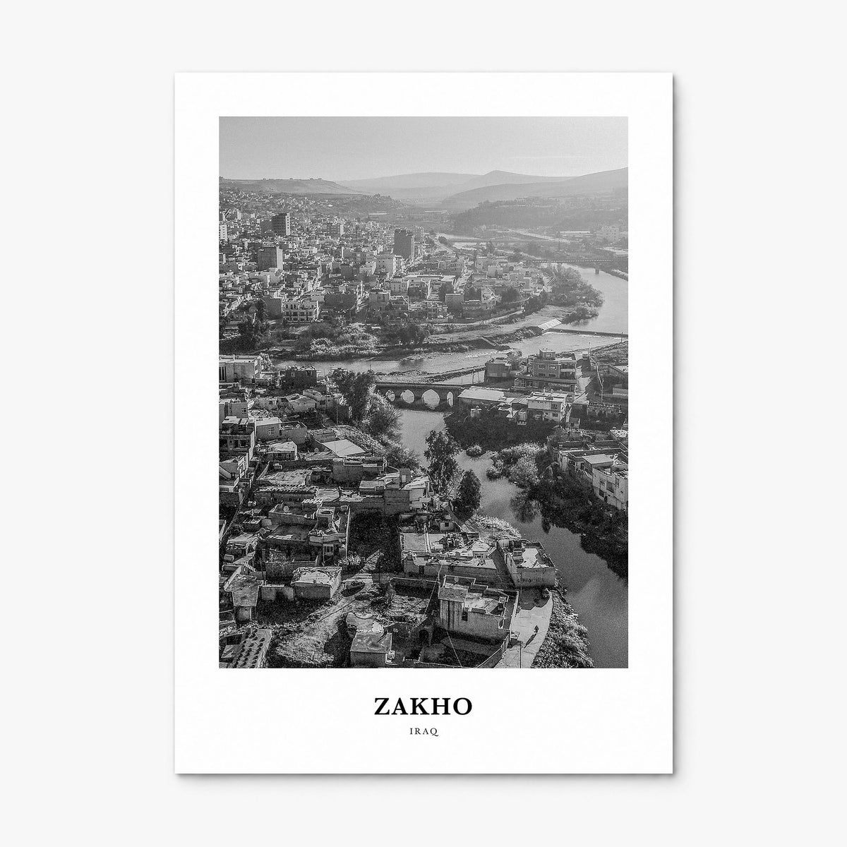 Zakho Classic Poster, print only (unframed)