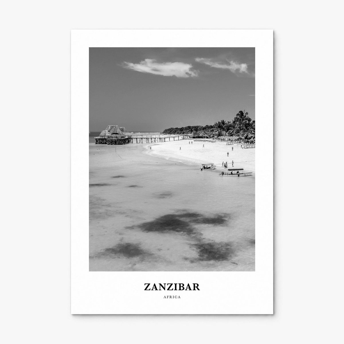 Zanzibar Classic Poster, print only (unframed)