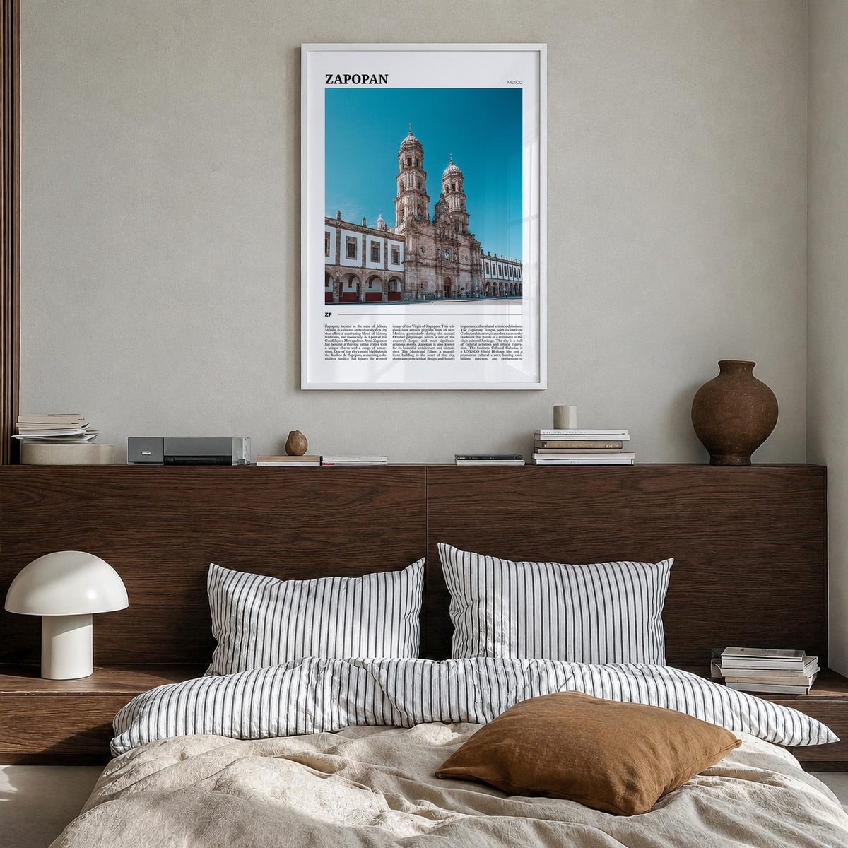 Zapopan Travel Poster