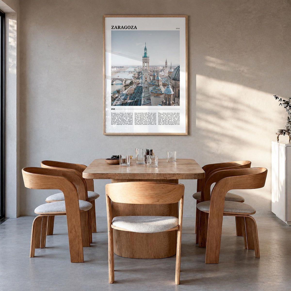 Zaragoza Travel No 1 Poster