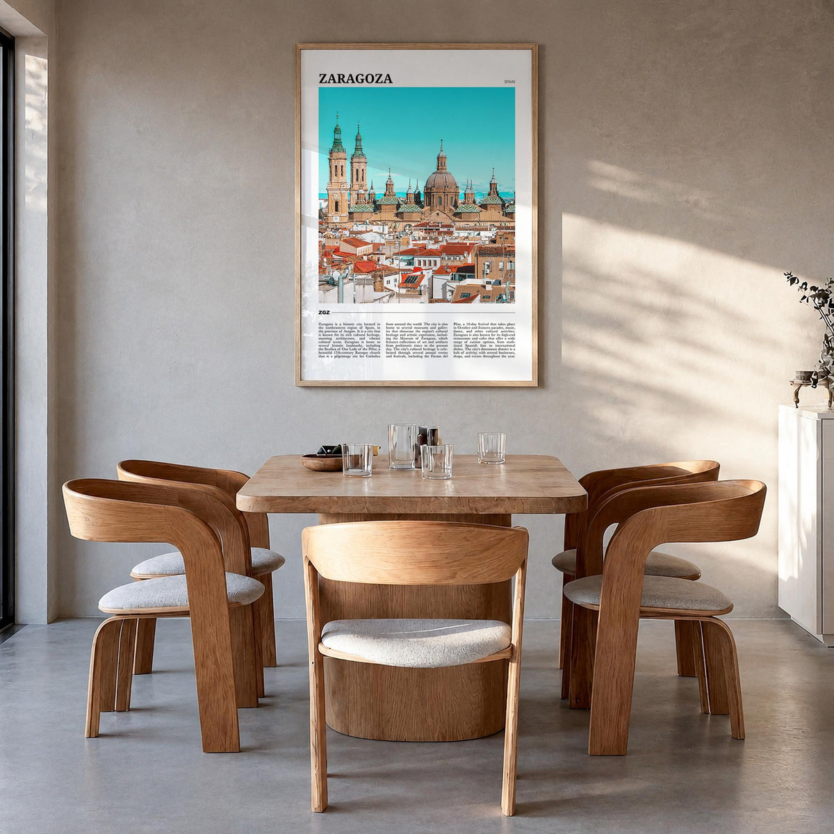 Zaragoza Travel No 2 Poster
