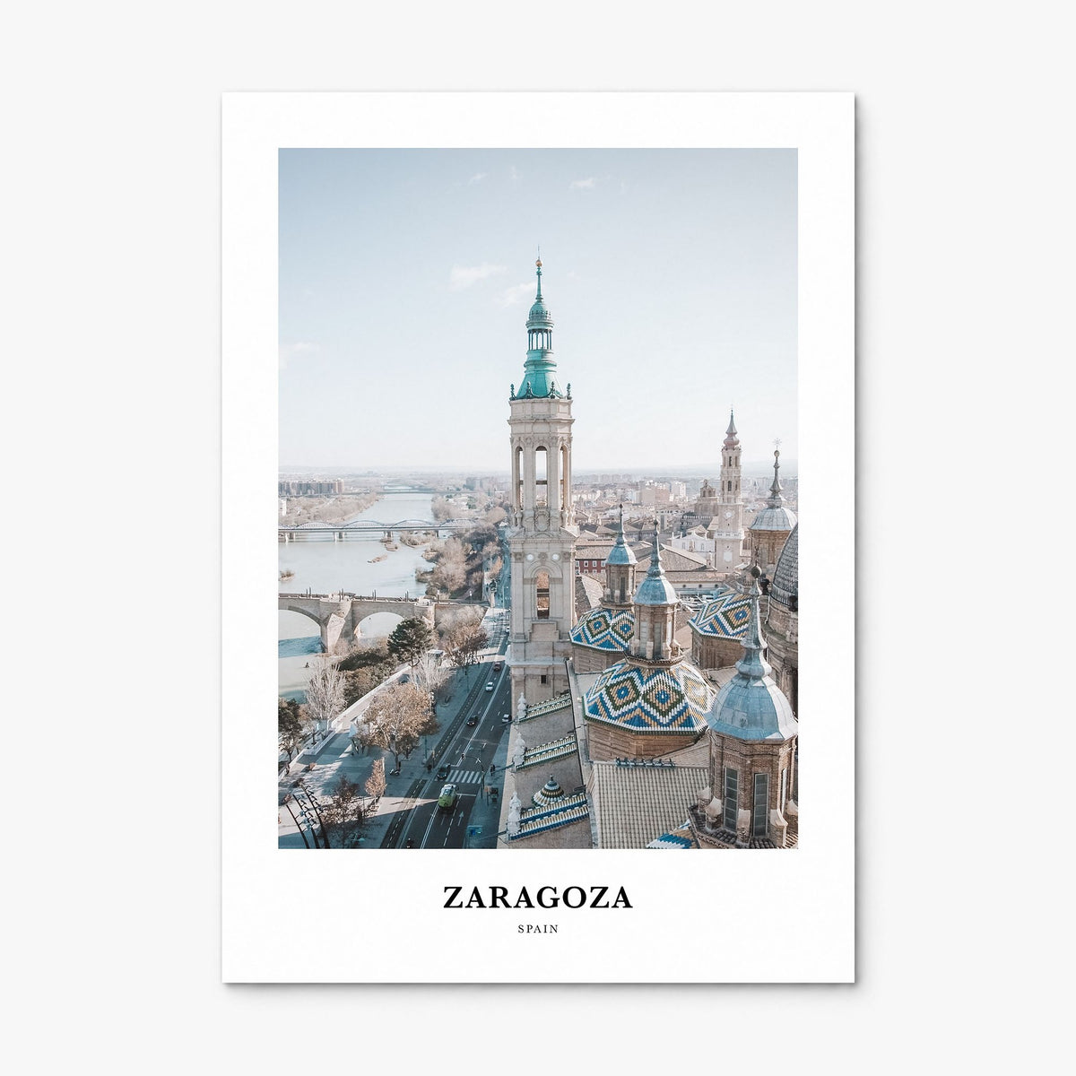 Zaragoza Classic No 1 Poster, print only (unframed)
