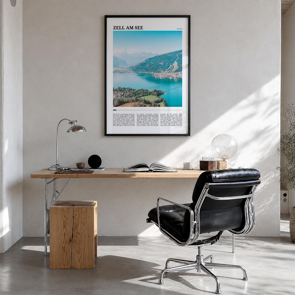 Zell am See Travel Poster