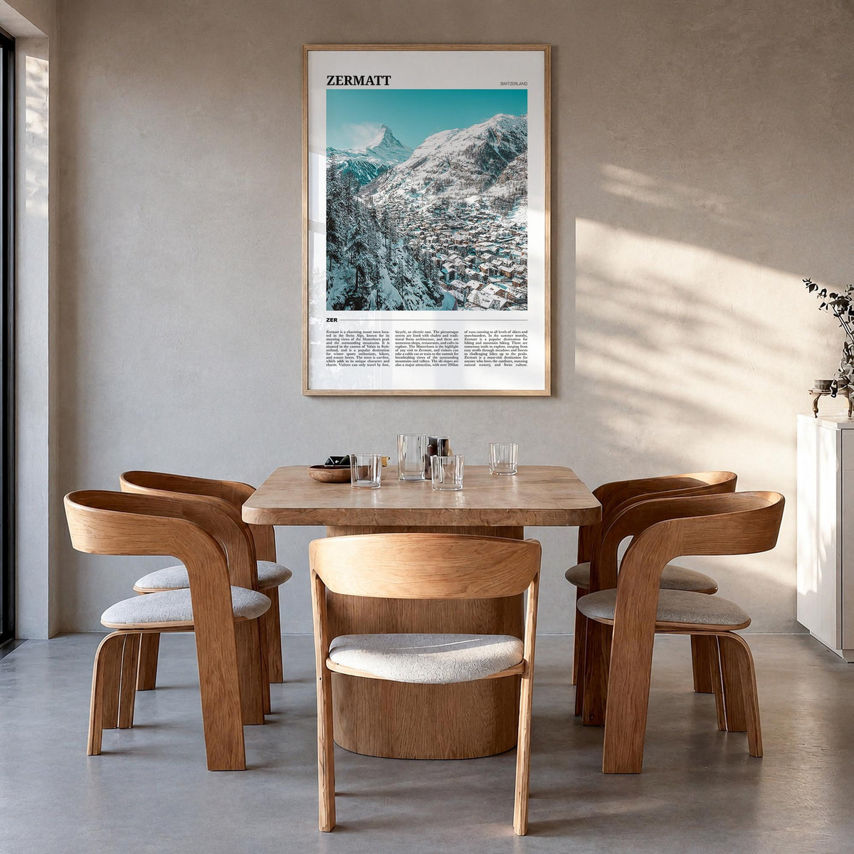 Zermatt Travel Poster