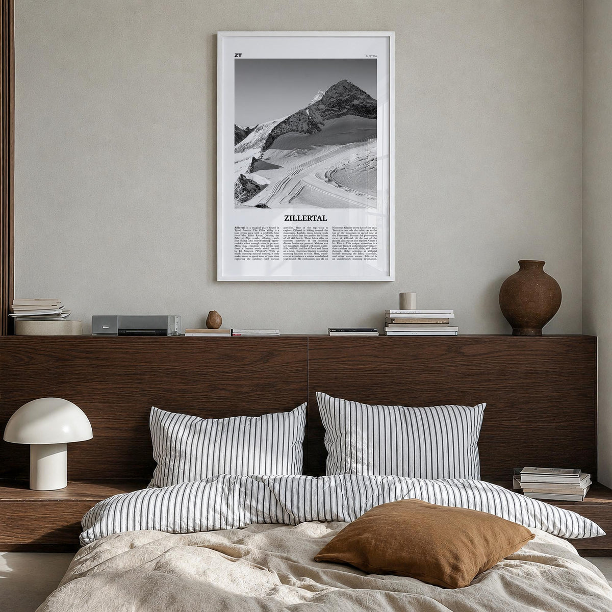 Zillertal Newspaper Poster