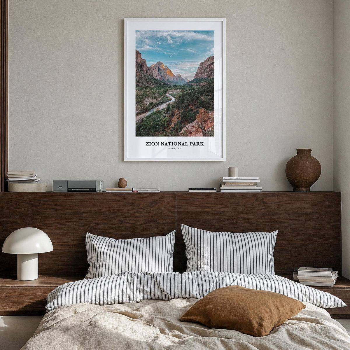 Zion National Park Classic Poster